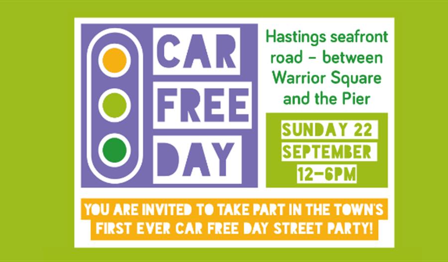 Car free day in Hastings