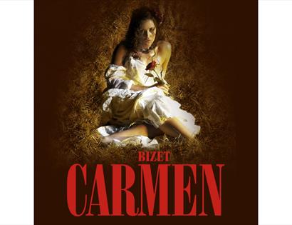 Poster for Bizet Carmen at the De La Warr Pavilion