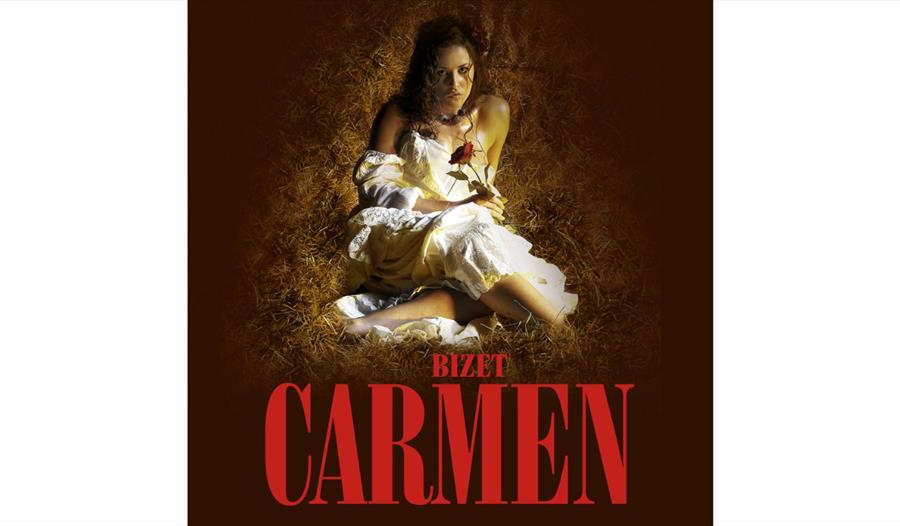Poster for Bizet Carmen at the De La Warr Pavilion