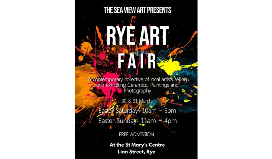 poster for Rye Art Fair