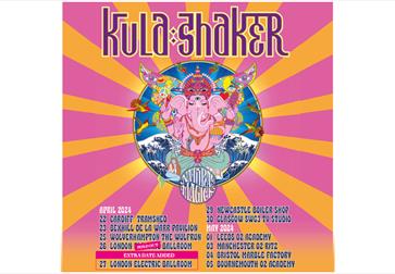 Kula Shaker poster for DLWP