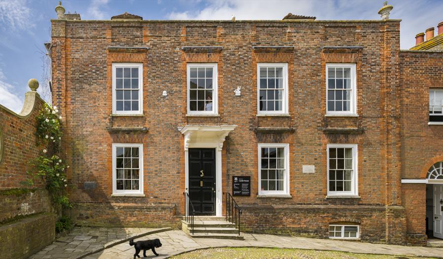 Front facade of Lamb House. Front facade of Lamb House.