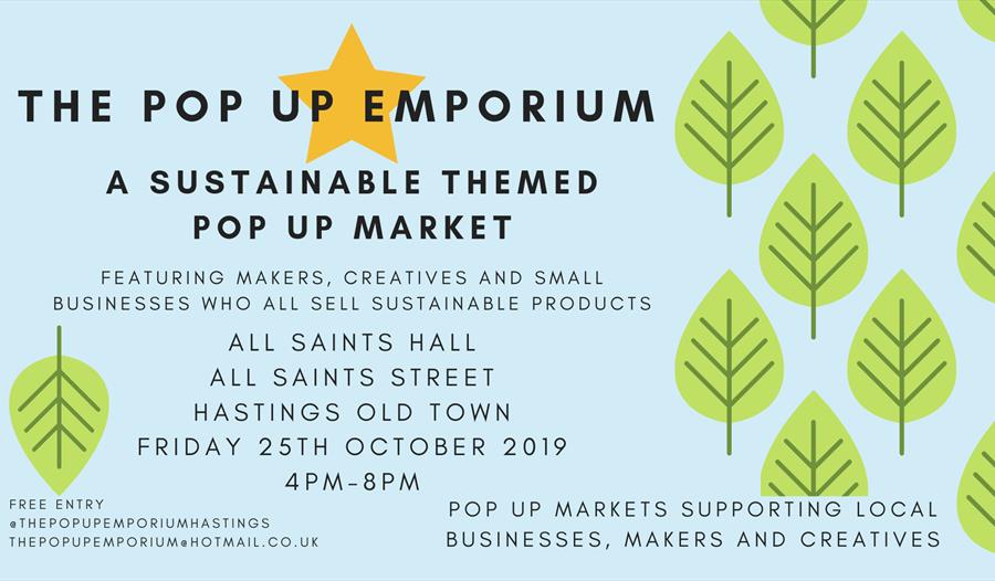 The Pop Up Emporium - Sustainable Themed Pop Up Market