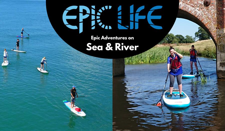 Paddle boarding with Epic Life