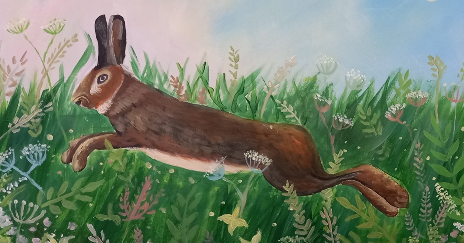 Graph For Springhare Paint & Sip Workshop - Spring Hare - Visit 1066 Country