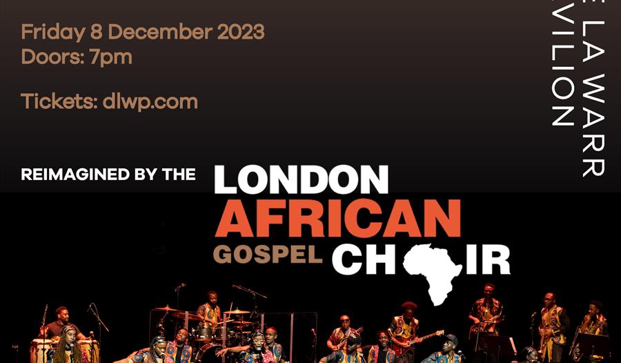 poster for Paul Simon's Graceland reimagined by the London African Gospel Choir.