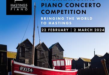 poster for hastings international piano competition