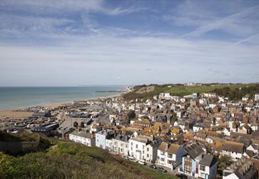 View of Hastings Old Town from East Hill by Georgie Scott