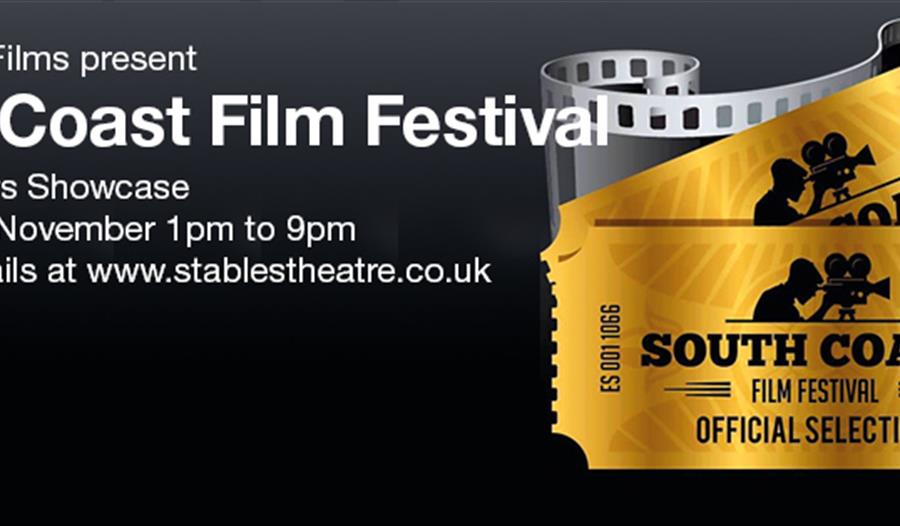 poster for the south coast film festival.