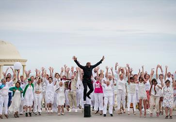 Lifted Up Community Choir live in concert with the iGospel Band at the DLWP