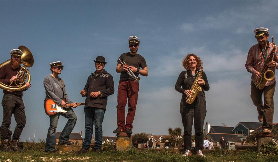 The Native Oysters, who will be playing at the Jenny Lind in Hastings this Music Month.