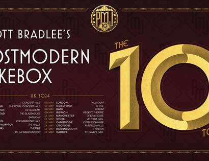 Poster for Scott Bradlee's Postmodern Jukebox, The 10 Tour.
