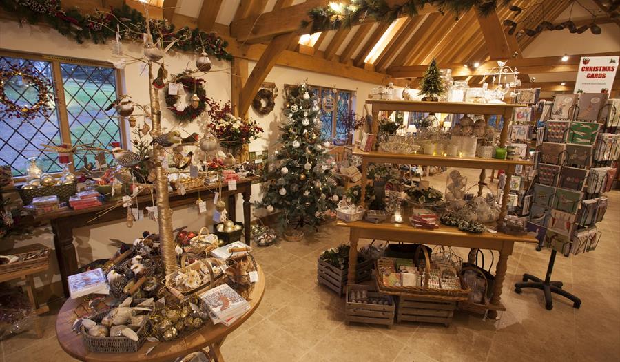 Christmas shopping at Pashley Manor
