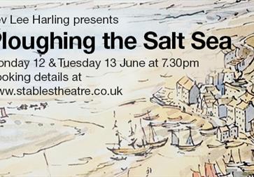 Text poster. Title says "Ploughing the Salt Sea". All text in description.