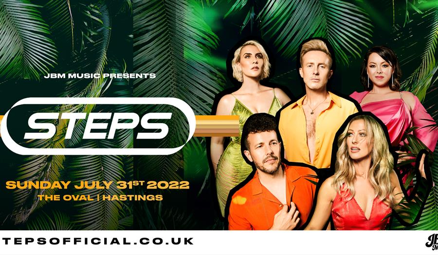 poster for Steps music tour