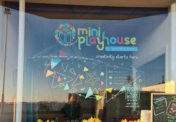 shop front of mini playhouse