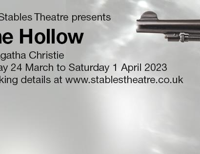 Poster for The Hollow by Agatha Christie.