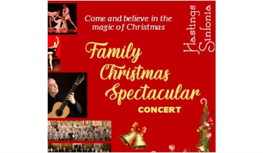 family christmas spectacular poster
