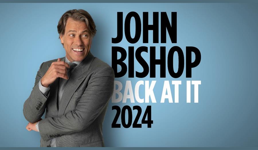 Poster for John Bishop Back At It Tour
