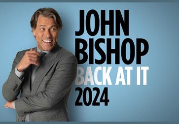 Poster for John Bishop Back At It Tour