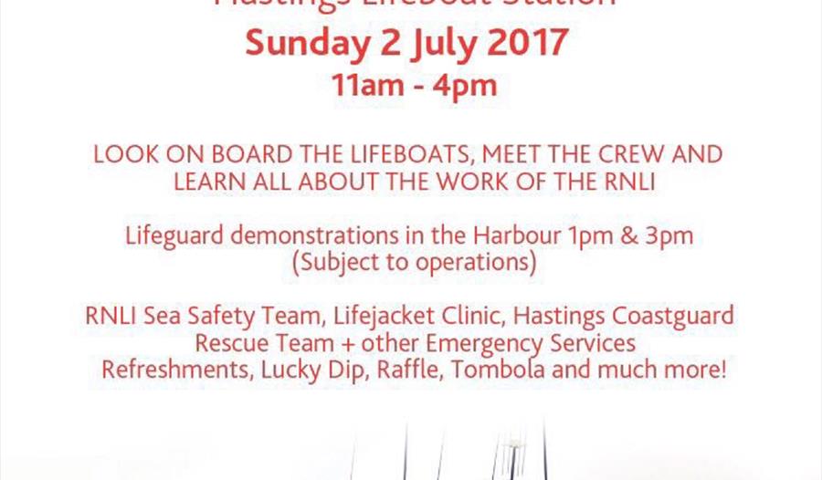 Hastings Lifeboat Open Day