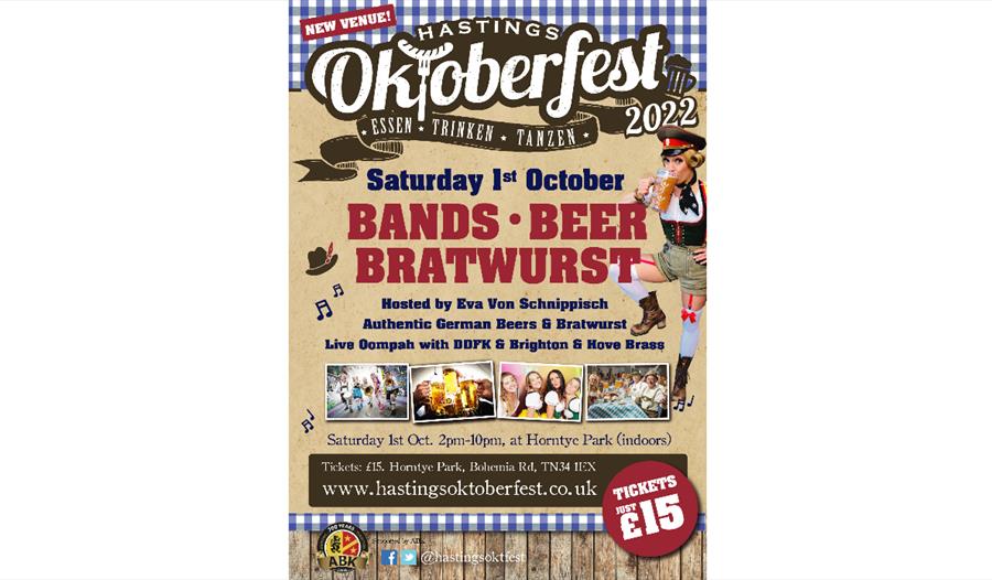 poster for okotberfest. text in description.