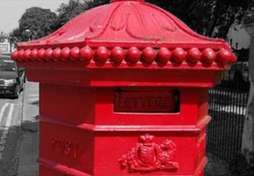 Red pillar box