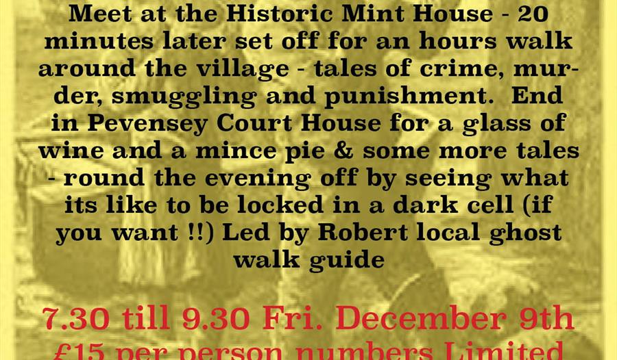 Pevensey Crime and Smuggling Walk - Christms Special