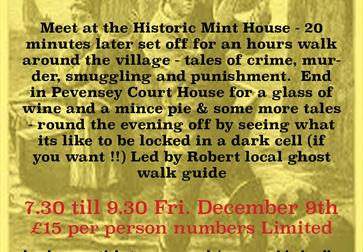 Pevensey Crime and Smuggling Walk - Christms Special
