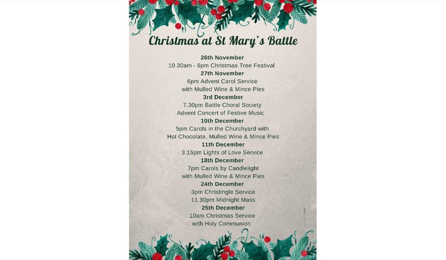 Christmas at St Mary's Battle