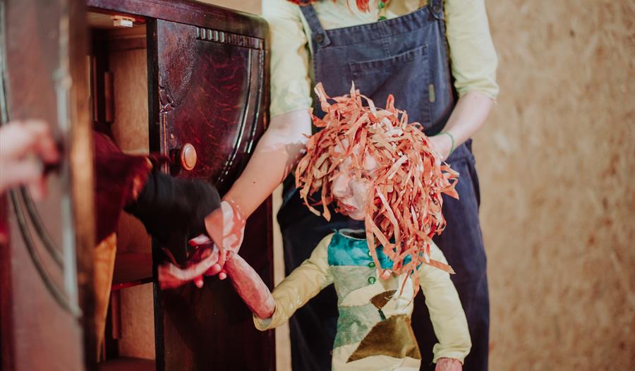 Children's puppet making drop-ins at Bateman's