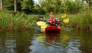 Kayak on the Ponds