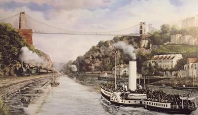 An illustrated talk, "Local Historical Scenes Through A Paint Brush"