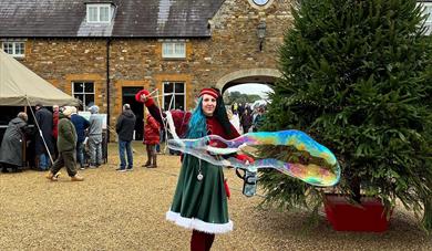 Christmas Market & Santa's Grotto lamport hall