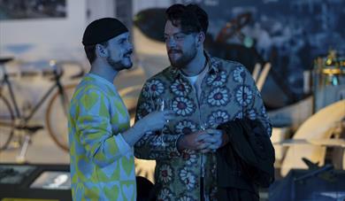 Image of two guys standing together