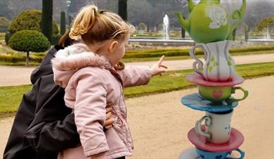 Discover the White Rabbit Easter Trail at Trentham Gardens, Staffordshire