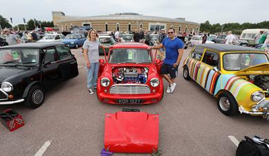 Metro Mini Bonnet Up