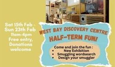 Poster to advertise half term activities