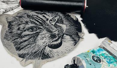 Marvellous Monochrome Linocuts!