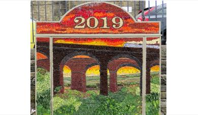 Hayfield Well Dressing © 2019 Glyn Williams