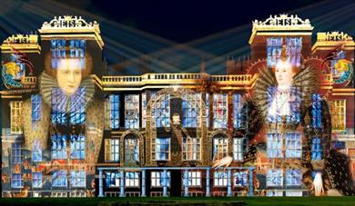 
Visitors are invited to watch Derbyshire's history unfold in magical night-time shows projected on to four heritage venues