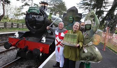 Asparagus Express at the GWSR