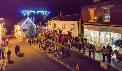 Christmas Lights, Lyme Regis