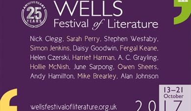 Wells Festival of Literature at The Bishop's Palace