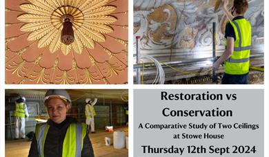 Restoration vs. Conservation Talk at Stowe House