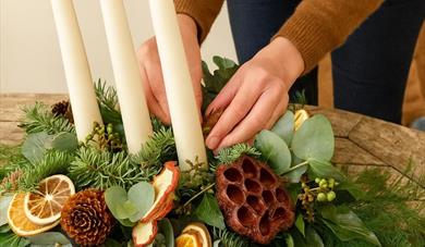 Christmas Table Centrepiece Workshop at Chartwell - National Trust