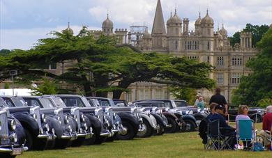 Burghley House rolls royce