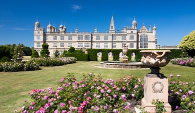 Burghley House gardens