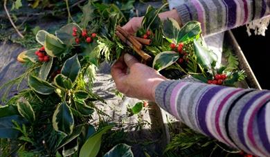 Christmas Wreath Making Workshop at Chartwell - National Trust