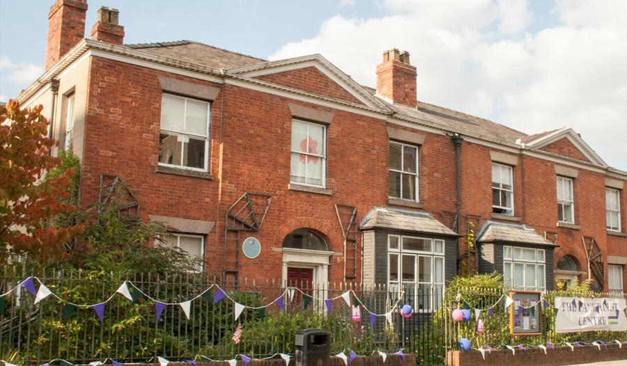 Image of exterior of The Pankhurst Centre
